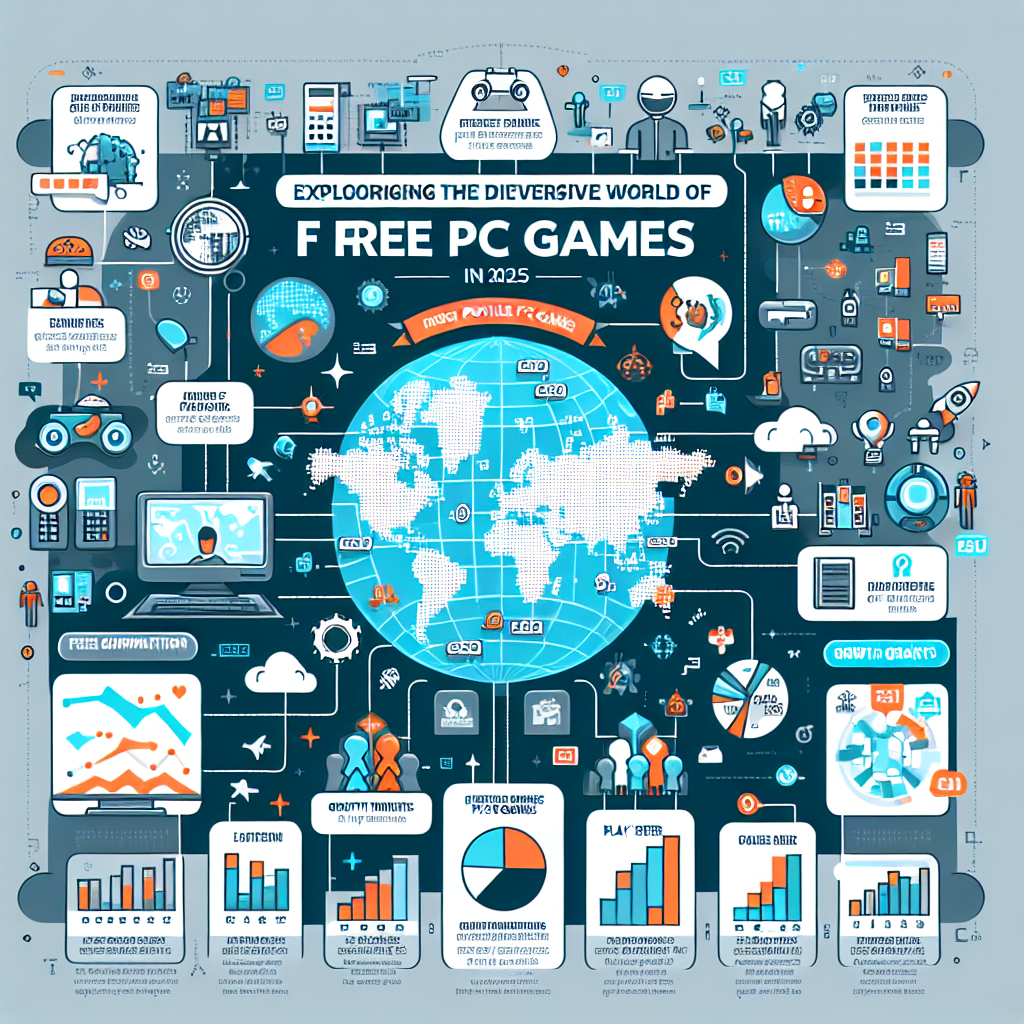 Infographic for Exploring the Diverse World of Free PC Games in 2025